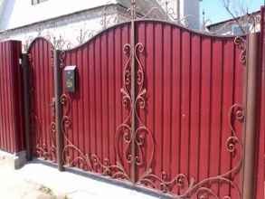 Калитка - пример 1 фото в Хорлово